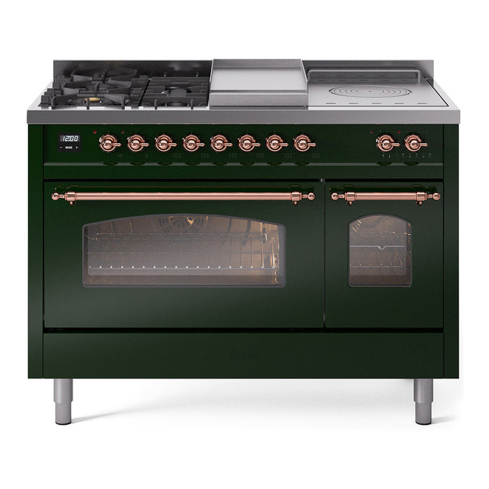 ILVE Nostalgie II 48" Dual Fuel Range UP48FSNMP