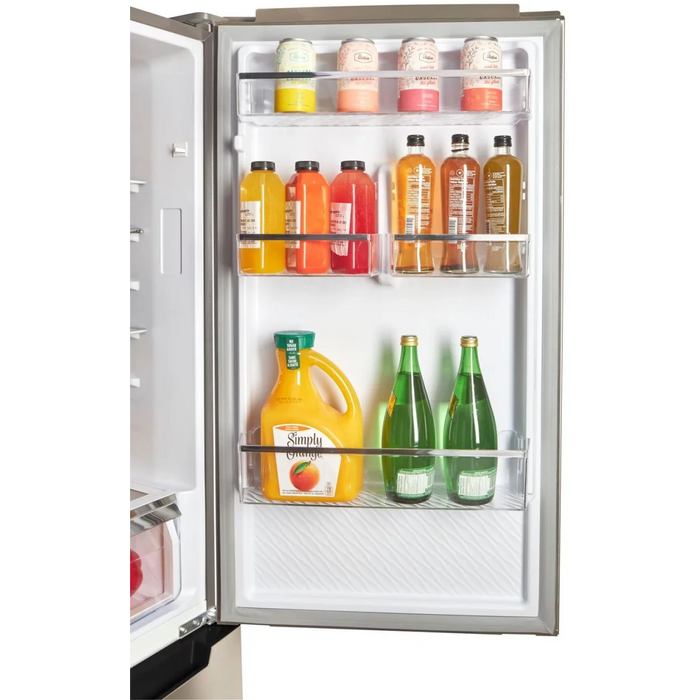 UNIQUE 24" Freestanding Bottom Mount Refrigerator, UGP-328L P SS