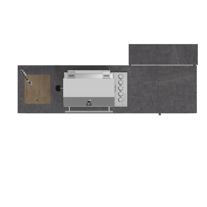 Forno Rimini Outdoor Kitchen FODKT2544BLK