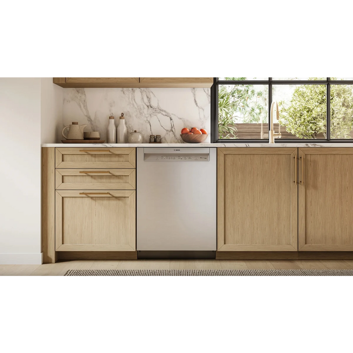 BOSCH 24" Full Console Built-In Smart Dishwasher, SHE43DM5N