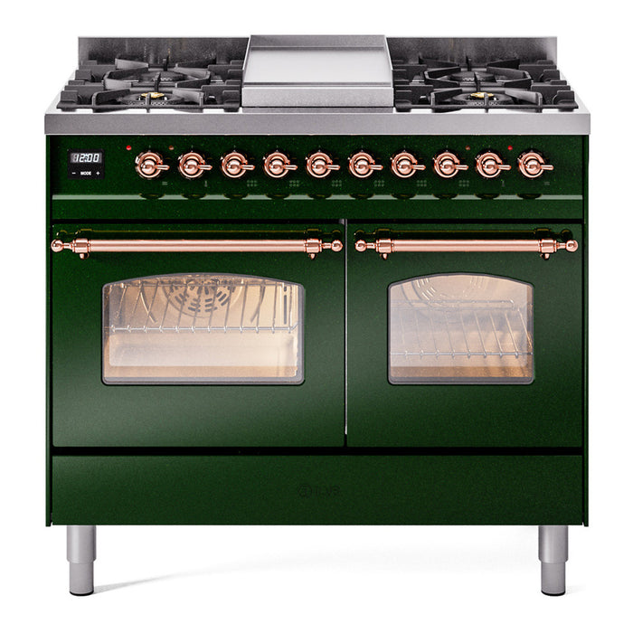 ILVE Nostalgie II 40" Dual Fuel Range, UPD40FNMP