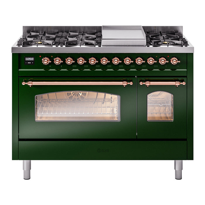 ILVE Nostalgie II 48" Dual Fuel Range, UP48FNMP