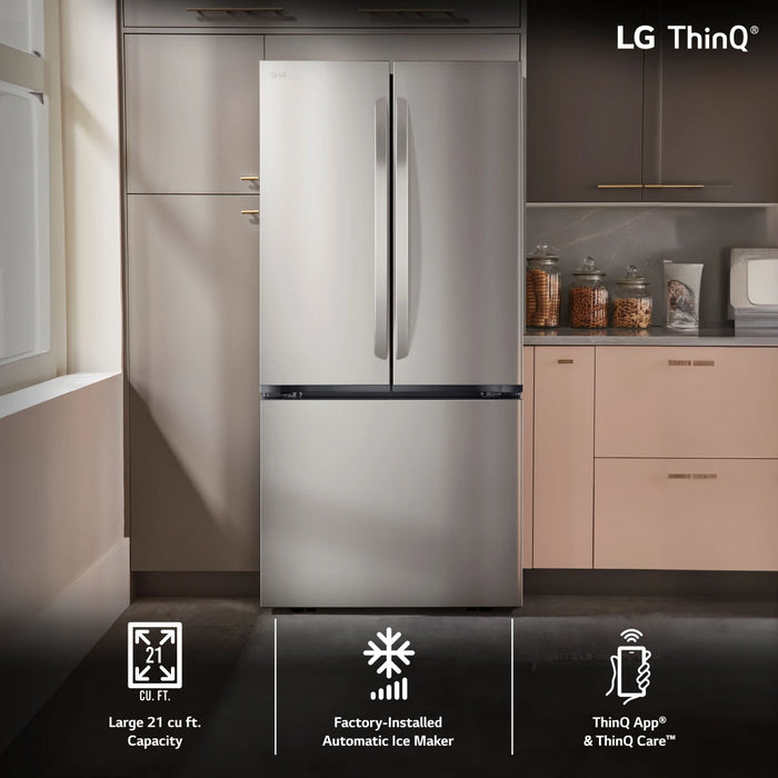 LG 33" Smart Counter Depth MAX French Door Refrigerator, LF21G6200S
