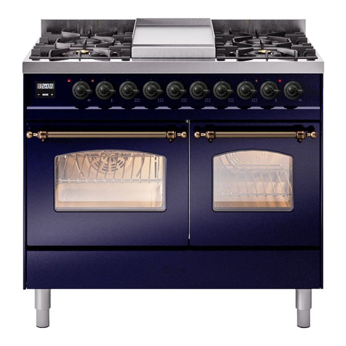 ILVE Nostalgie II 40" Dual Fuel Range, UPD40FNMP
