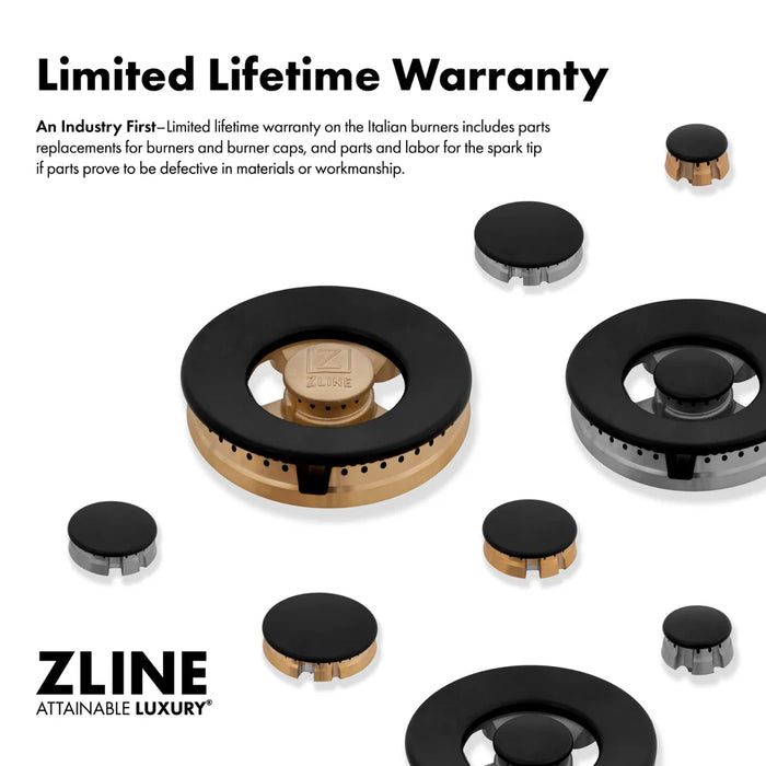 ZLINE Marino Double Oven Dual Fuel Range MDR-BR-30