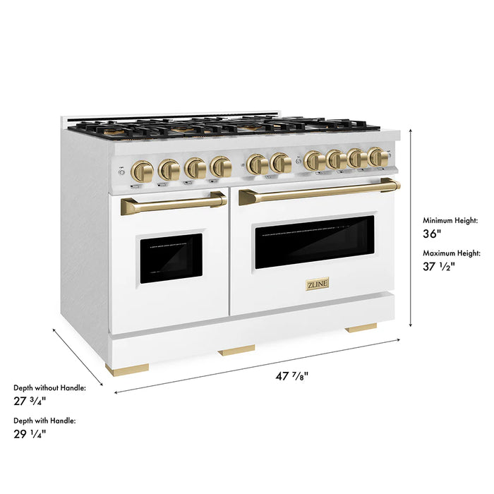 ZLINE 48" Classic Gas Range PCGRSZ-WM-48-CB
