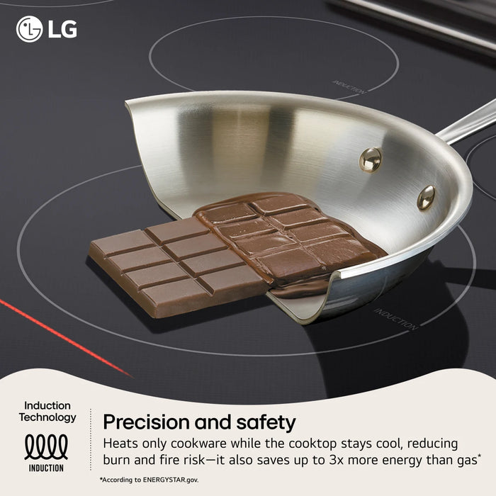 LG 30" Smart Slide-In Induction Range, LSIL6334XE