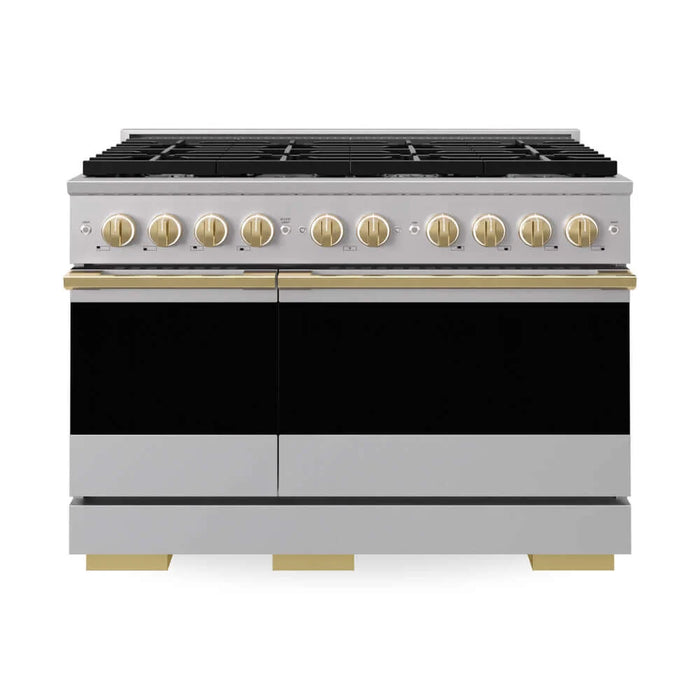 ZLINE Marino Double Oven Dual Fuel Range MDRZ-48-CB