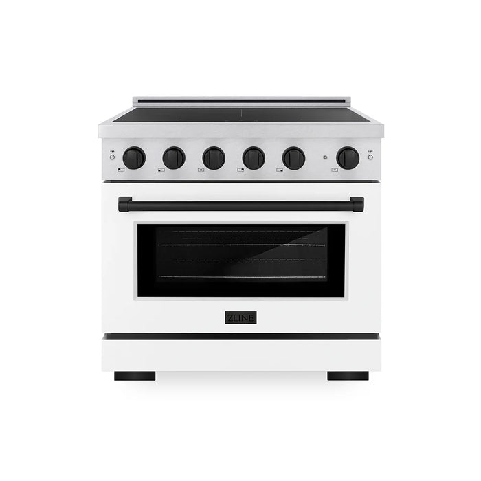ZLINE Paramount Induction Range, Cooktop, Electric Convection Oven SINRZ-WM