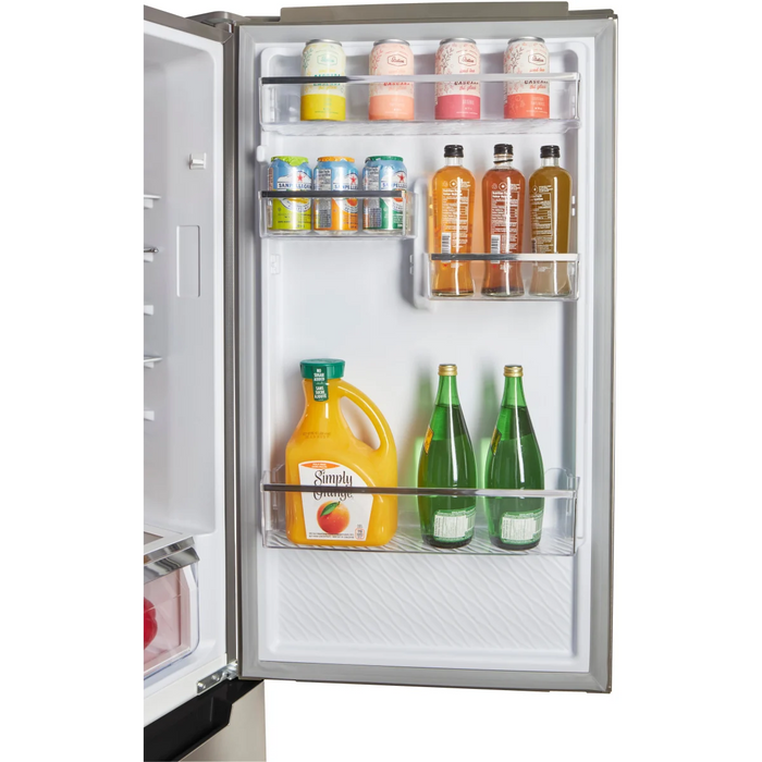 UNIQUE 24" Freestanding Bottom Mount Refrigerator, UGP-328L P SS