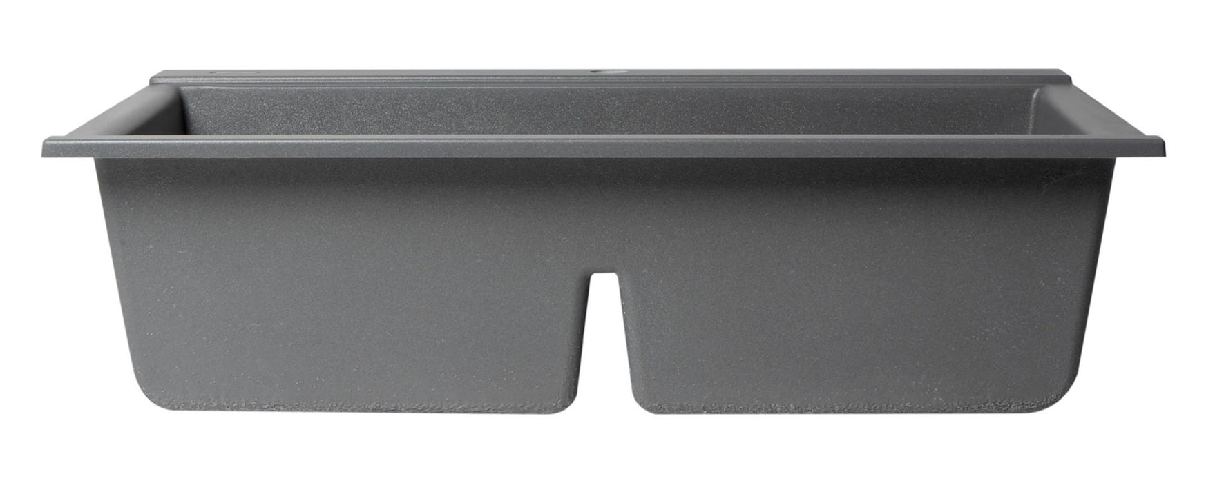 ALFI brand 34" Granite Composite Workstation Step Sink, Accessories AB3418DBDI