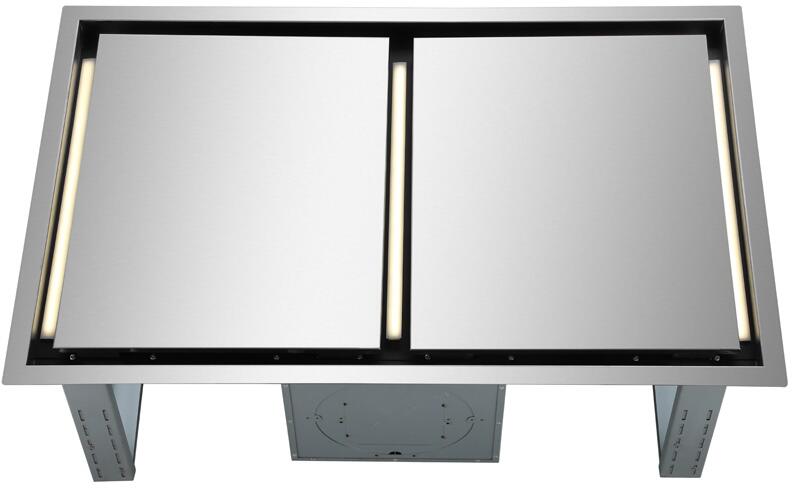 Forno 44-Inch Ceiling Range Hood in Stainless Steel FRHRE5312-44 Forno