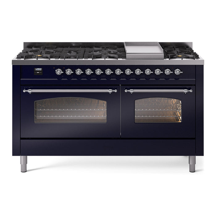 ILVE Nostalgie II 60" Dual Fuel Range UP60FNMP