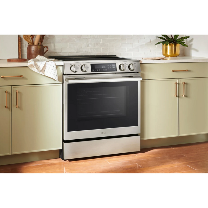 LG 30" Smart Slide-In Induction Range, LSIL6334XE