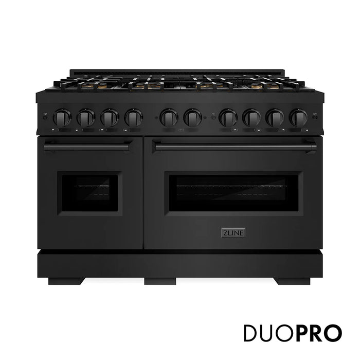 ZLINE Classic Gas Range Black Stainless Steel PCGRB