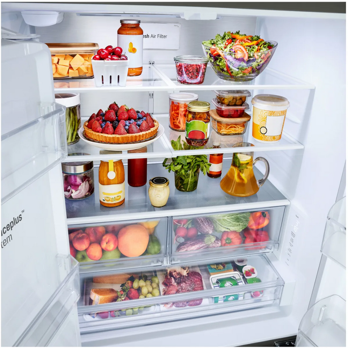 LG 36" Counter-Depth MAX™ Freestanding French Door Smart Refrigerator, LF24Z6530S