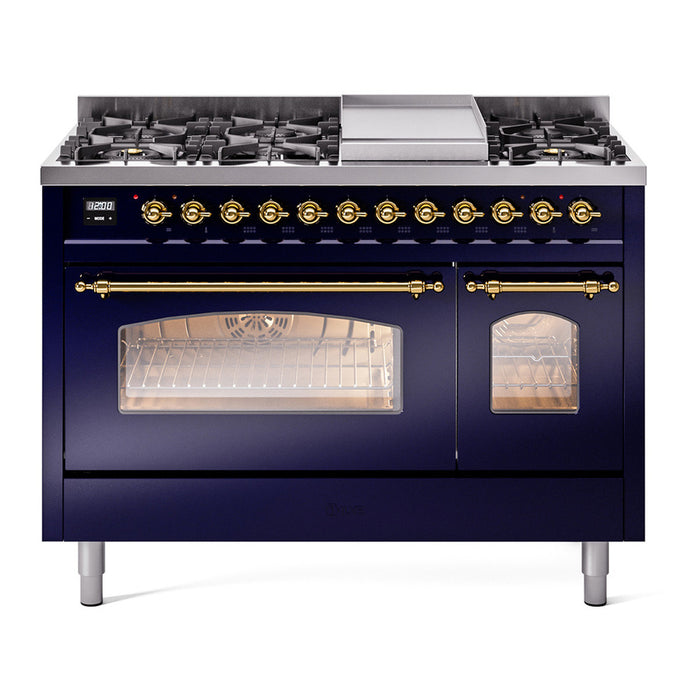 ILVE Nostalgie II 48" Dual Fuel Range, UP48FNMP
