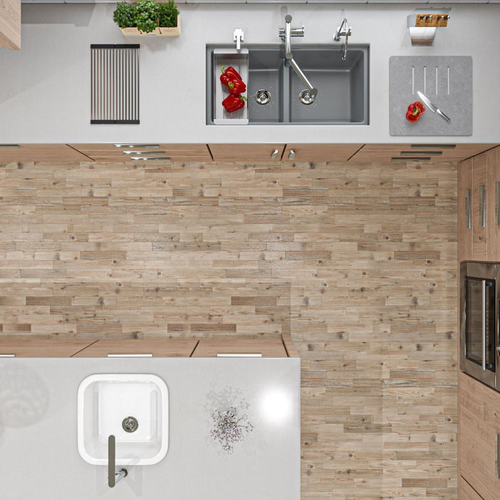 ALFI brand 33" Workstation Step Rim Double Bowl Sink, Accessories AB3418DBUM