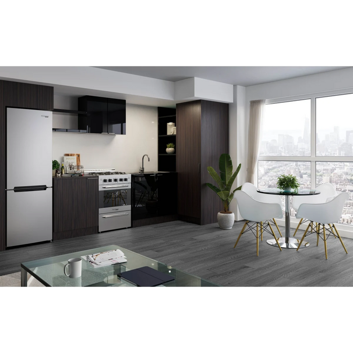 UNIQUE 24" Freestanding Bottom Mount Refrigerator, UGP-328L P SS