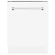 24" Dishwasher with White Matt panel, Stainless Tub, DWV-WM-24