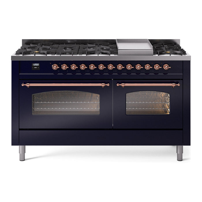 ILVE Nostalgie II 60" Dual Fuel Range UP60FNMP