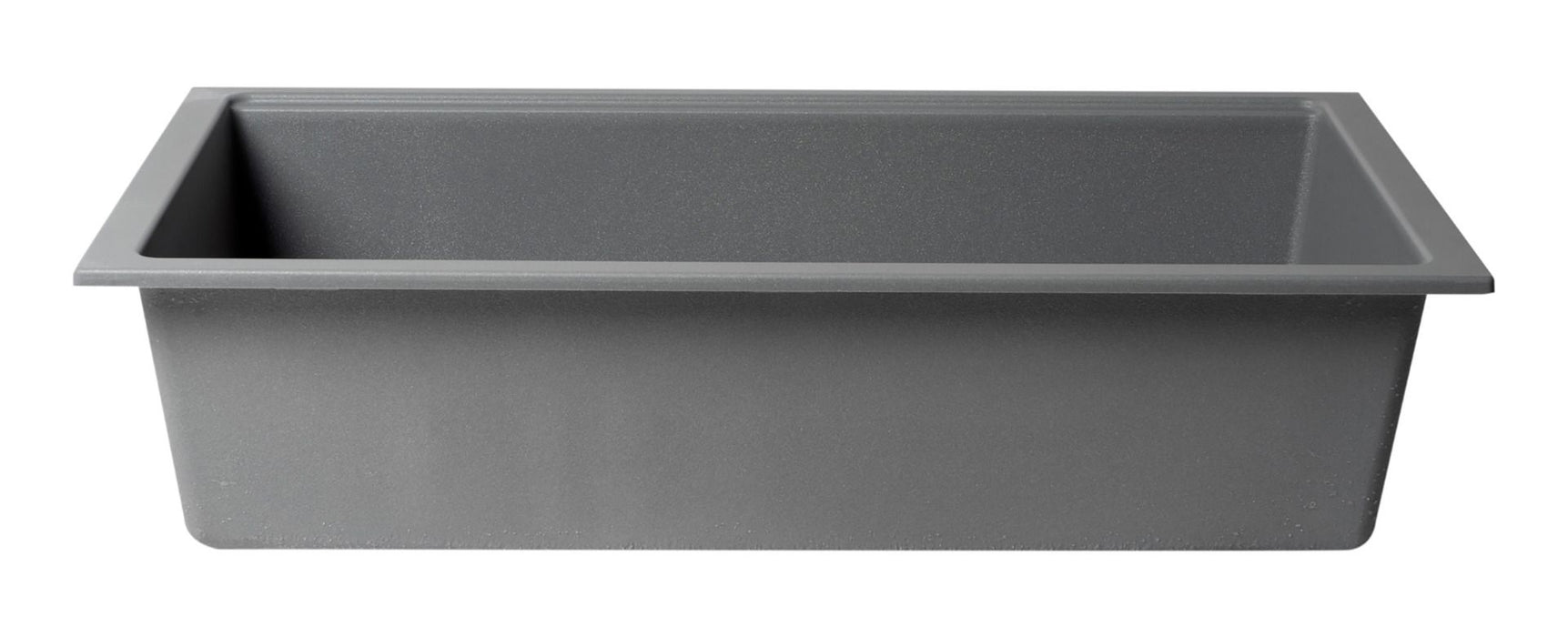 ALFI brand 34" Granite Composite Workstation Step Rim Sink, Accessories AB3418SBUM