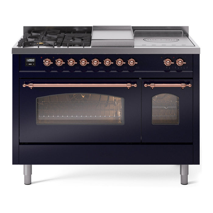 ILVE Nostalgie II 48" Dual Fuel Range UP48FSNMP