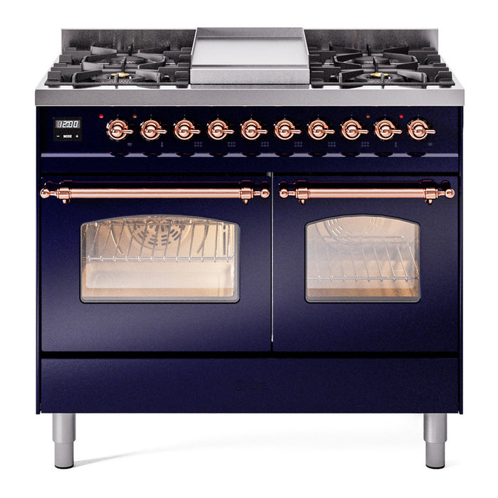ILVE Nostalgie II 40" Dual Fuel Range, UPD40FNMP
