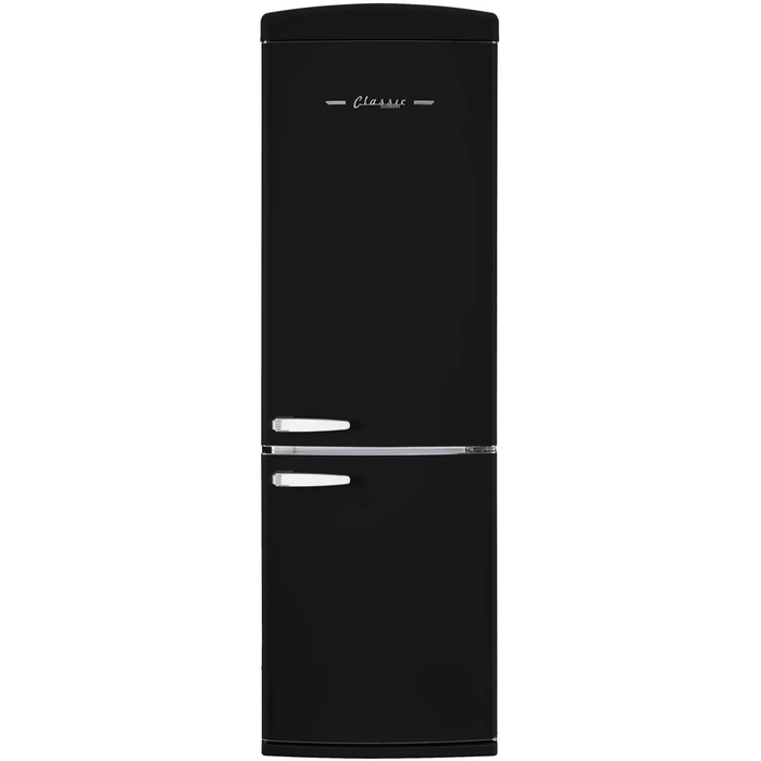 UNIQUE 24" Counter Depth Freestanding Bottom Mount Refrigerator, UGP-340L B AC