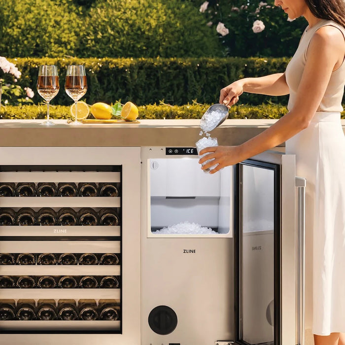 ZLINE 15" Touchstone Nugget Ice Maker INGDZ-ST-15