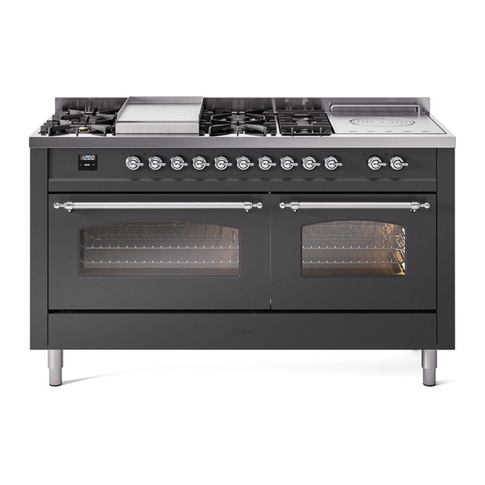 ILVE Nostalgie II 60" Dual Fuel UP60FSNMP