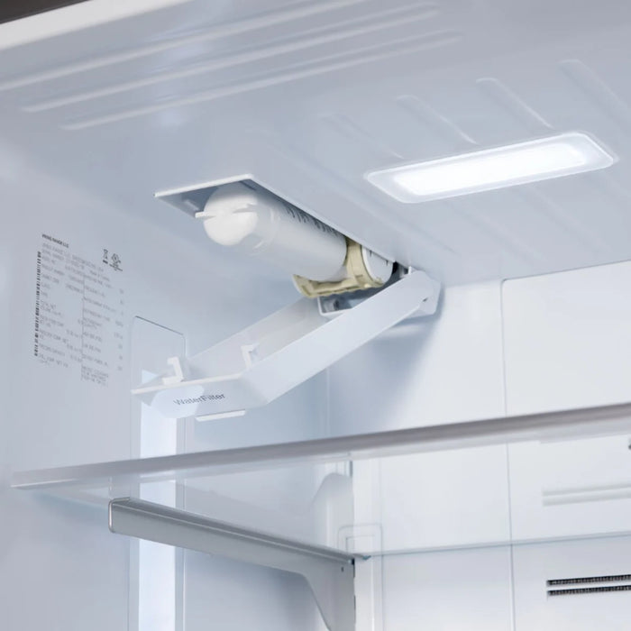 Viking® 3 Series 36" Stainless Steel Counter Depth Freestanding French Door Refrigerator RVFFR336SS