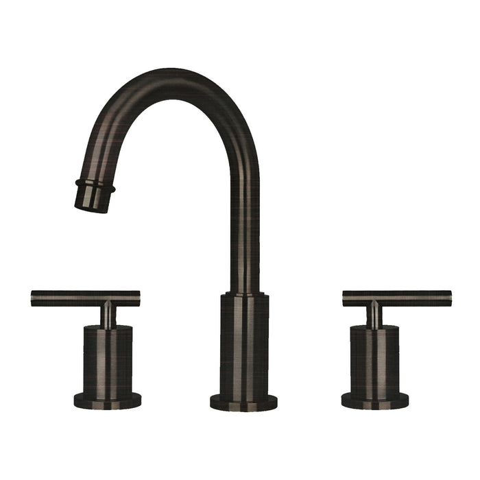 Two-Handle Copper Widespread Bathroom Sink Faucet-AK41566C