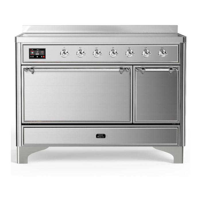 ILVE 48"Majestic III Induction Range, UMIB48QNR3 — UMIB48QNR3AWB