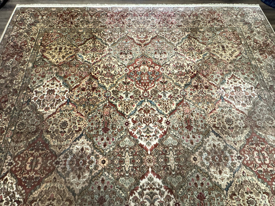 10x14 Karastan Empress Kirman Rug #700/719, Vintage Wool Discontinued Karastan