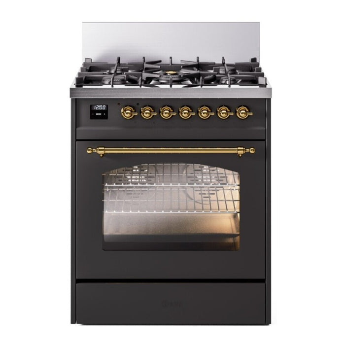 ILVE Nostalgie II 30" Dual Fuel Range, UP30NMP