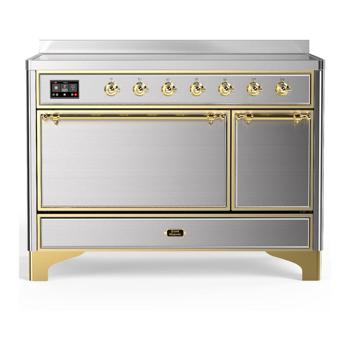 ILVE 48"Majestic III Induction Range, UMIB48QNR3 — UMIB48QNR3AWB