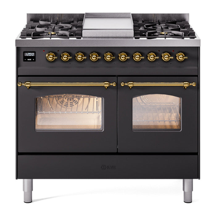 ILVE Nostalgie II 40" Dual Fuel Range, UPD40FNMP