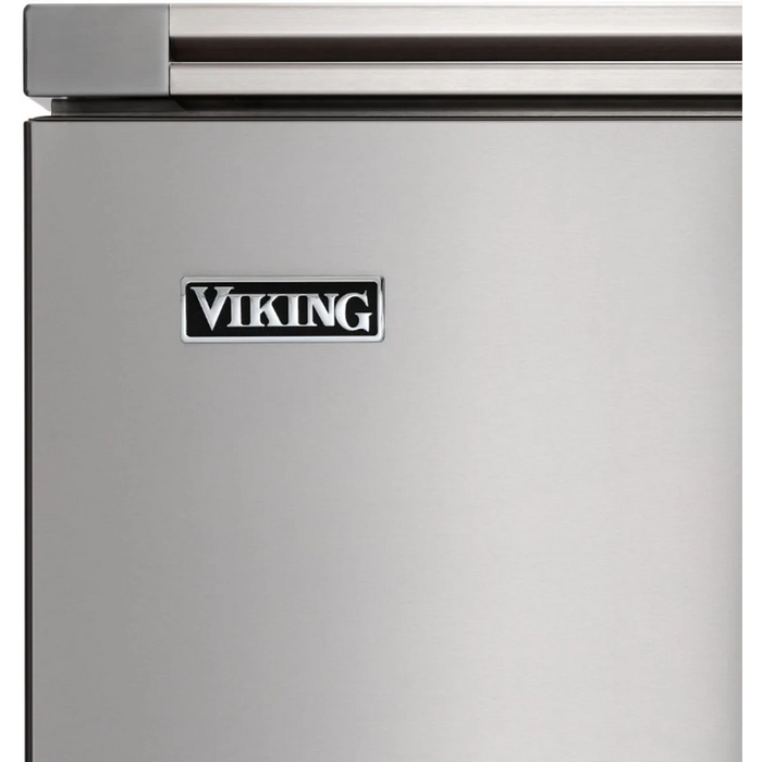 Viking® 3 Series 36" Stainless Steel Counter Depth Freestanding French Door Refrigerator RVFFR336SS