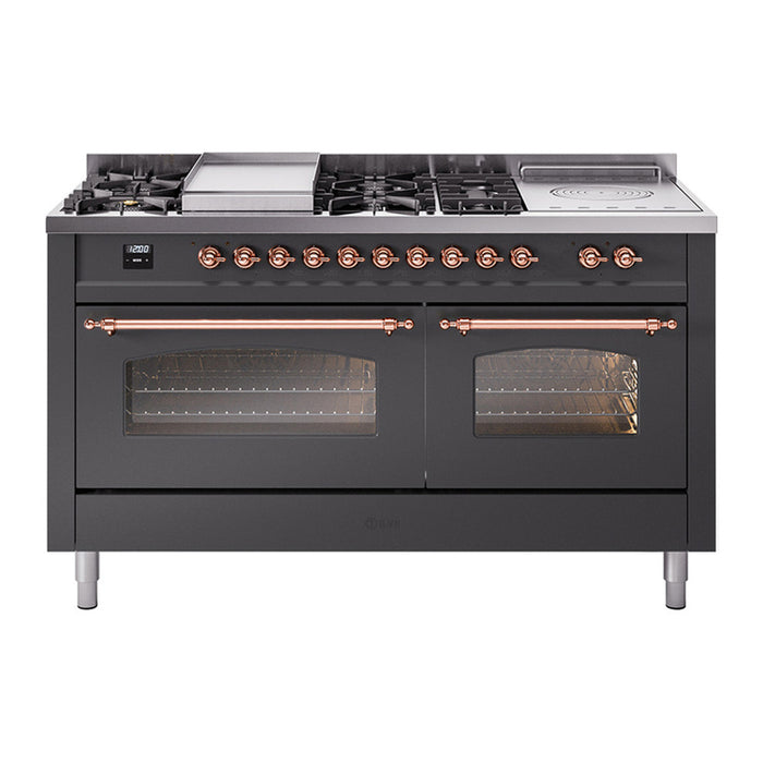 ILVE Nostalgie II 60" Dual Fuel UP60FSNMP