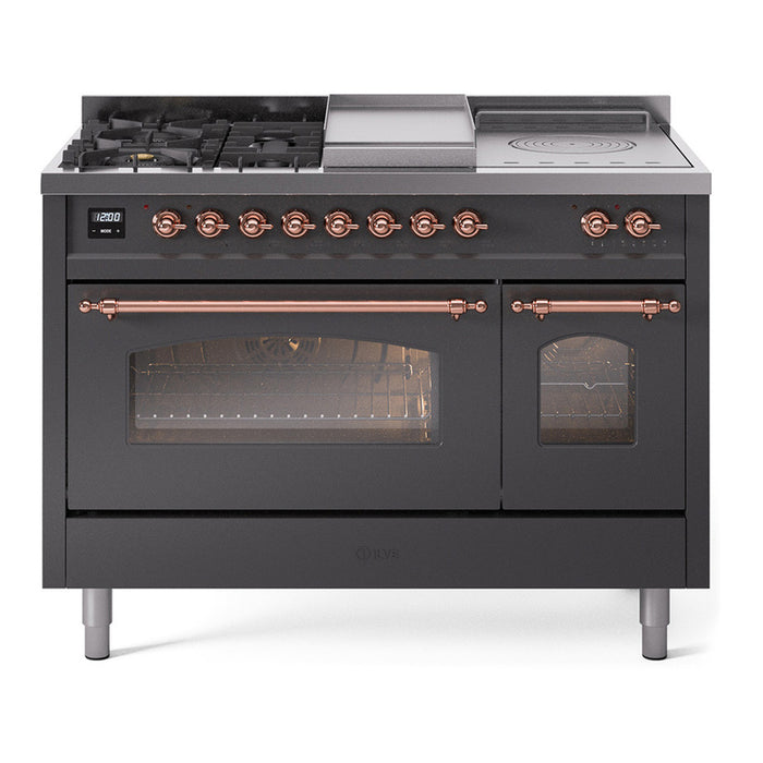ILVE Nostalgie II 48" Dual Fuel Range UP48FSNMP