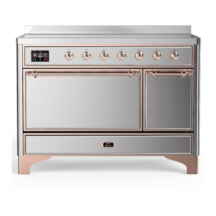 ILVE 48"Majestic III Induction Range, UMIB48QNR3 — UMIB48QNR3AWB