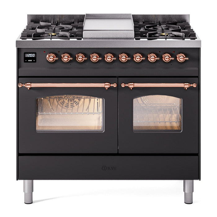 ILVE Nostalgie II 40" Dual Fuel Range, UPD40FNMP