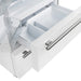 Forno 2-Piece White Kitchen Bundle - 30" Electric Range, 36" Bottom Freezer Refrigerator - View 29