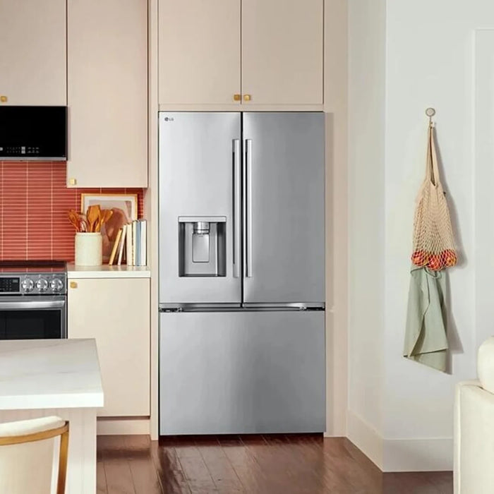 LG 36" Counter-Depth MAX™ Freestanding French Door Smart Refrigerator, LF24Z6530S
