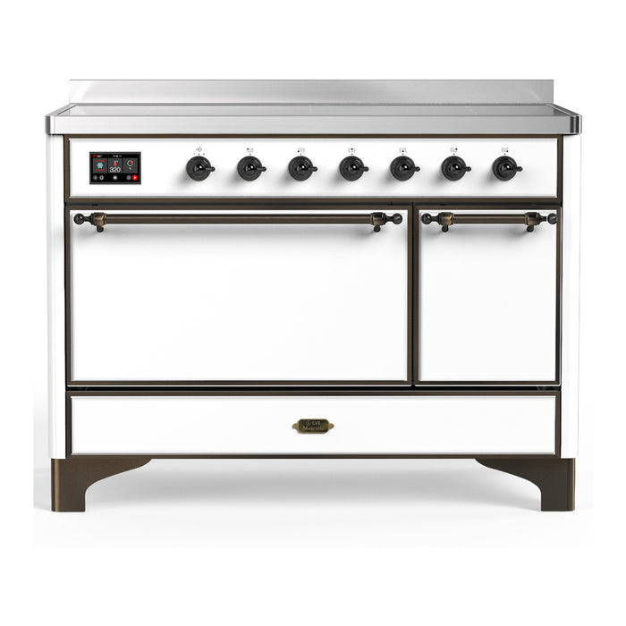 ILVE 48"Majestic III Induction Range, UMIB48QNR3 — UMIB48QNR3AWB