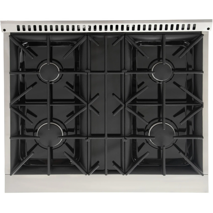 Kucht 30” Pro-Style Kitchen Dual Fuel Range - KDF302-W-Gold