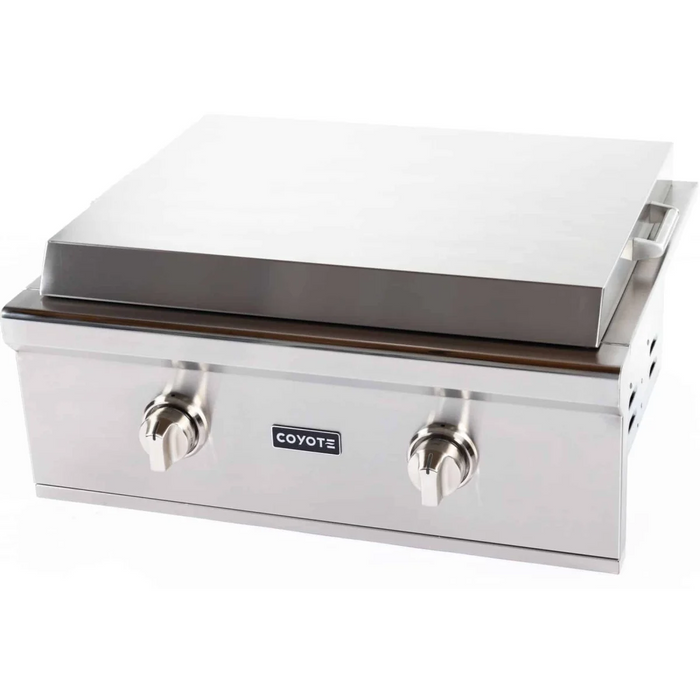 CAYOTE 30" Built-In Flat Top Gas Grill, C1FTG30LP