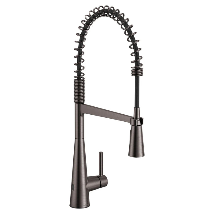 Moen Sleek MotionSense Wave One-Handle Pre-Rinse Spring Touchless Kitchen Faucet 5925EW