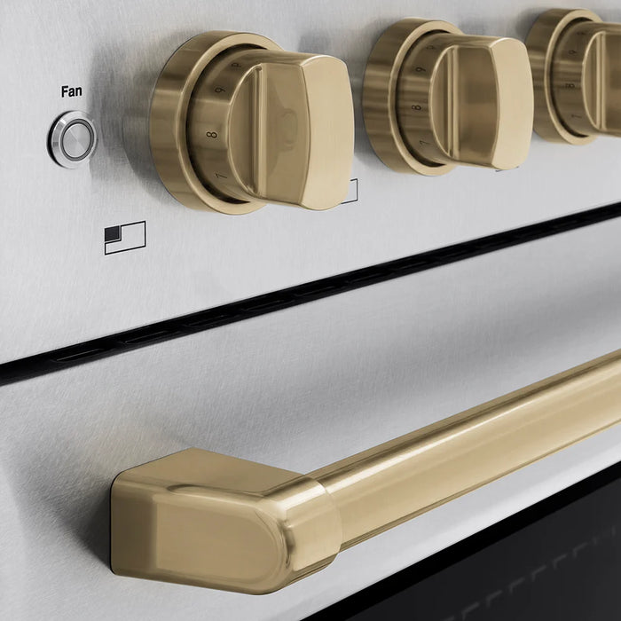 ZLINE 24" Paramount Induction Range, Cooktop, Electric Convection Oven, SINRZ-24